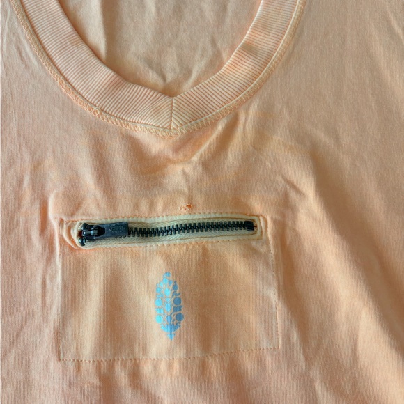 Free People Hot Shot Tunic Tank Neon Clementine - Picture 5 of 10